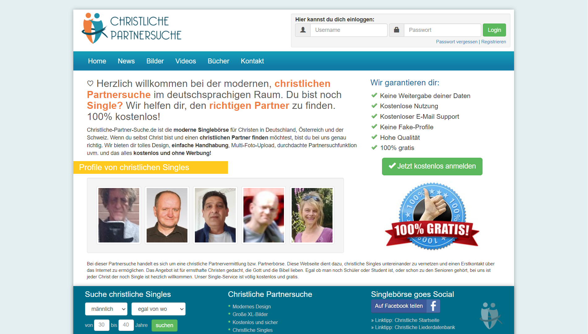 Christliche Partnersuche Test