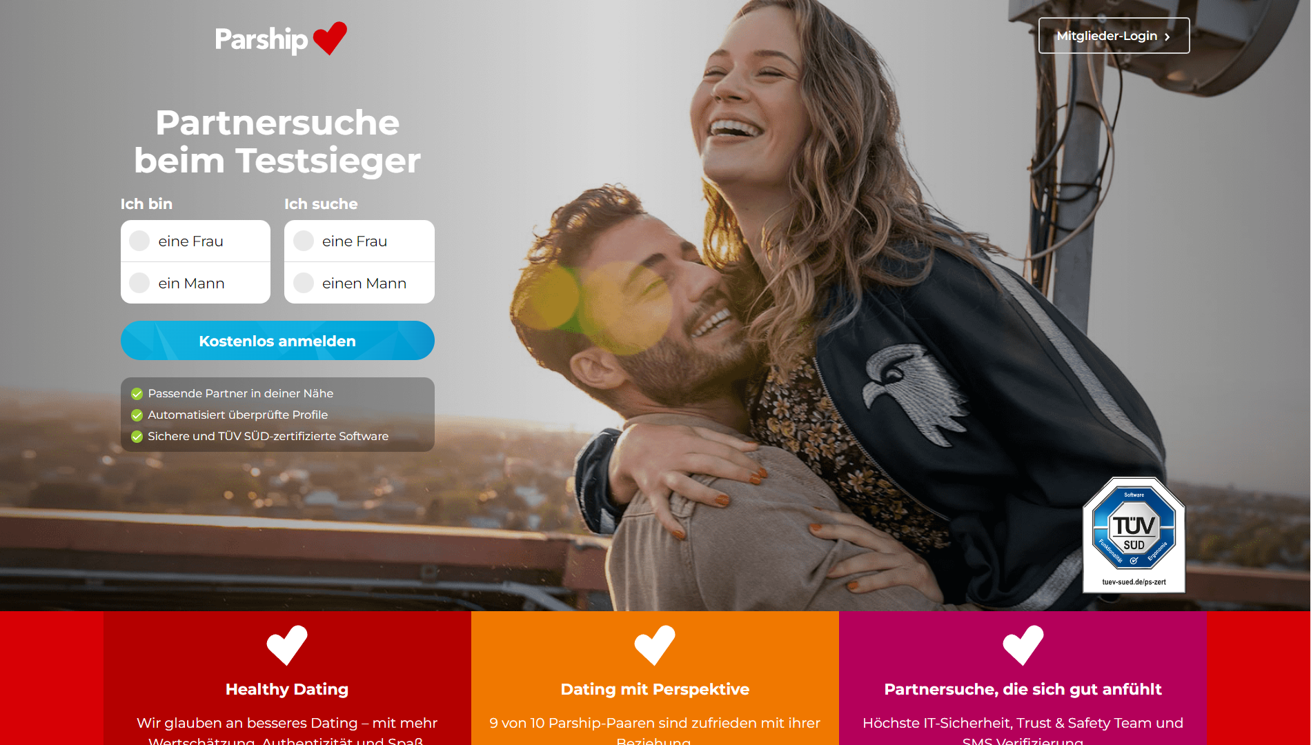 Parship kostenlos