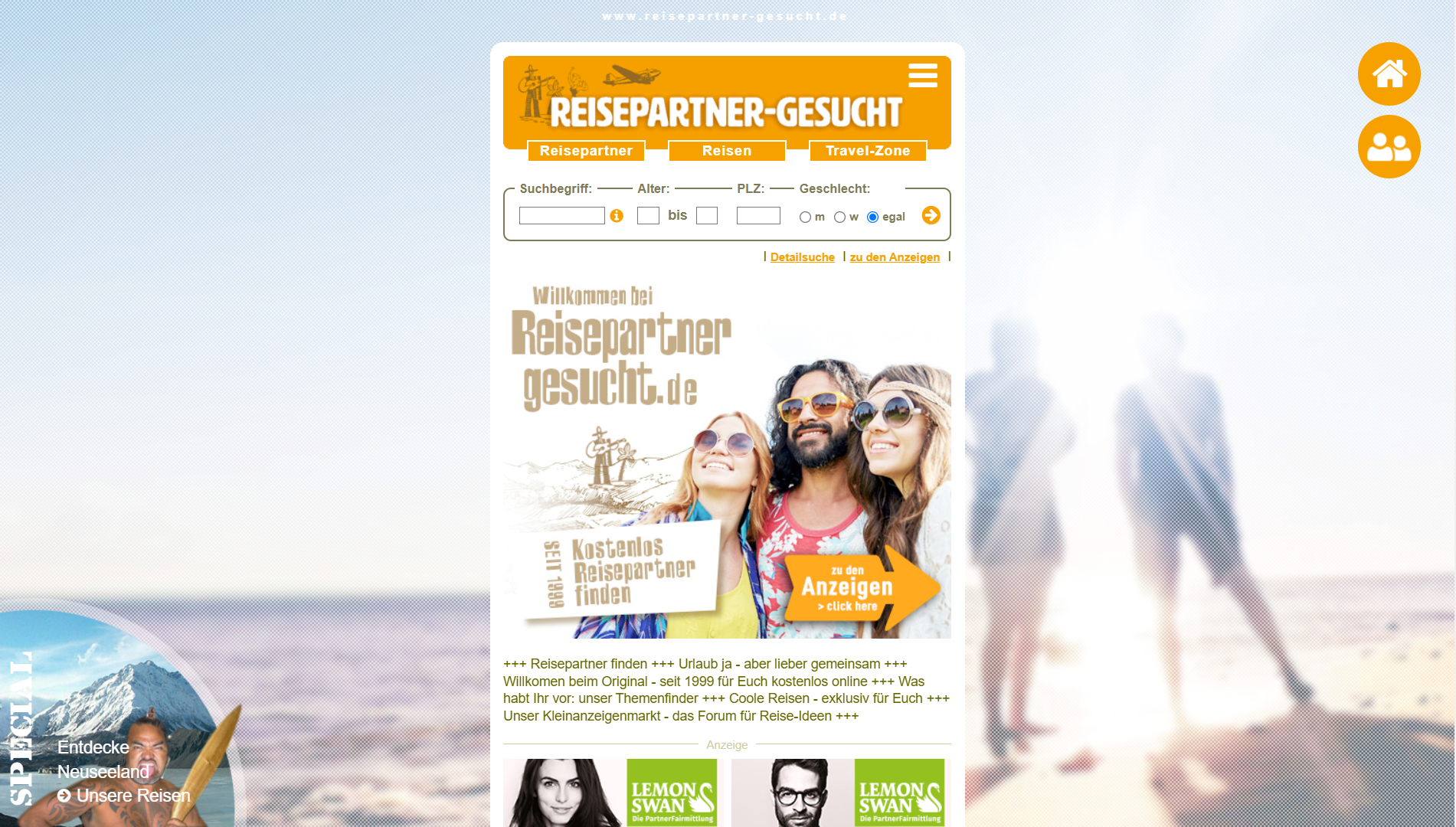 ReisePartner-gesucht