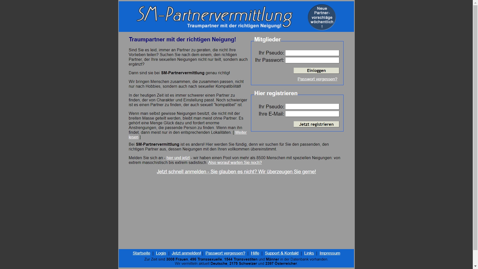 SM Partnervermittlung