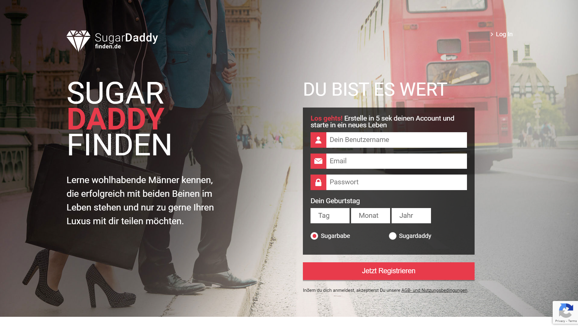 Sugar-Daddy-finden Test