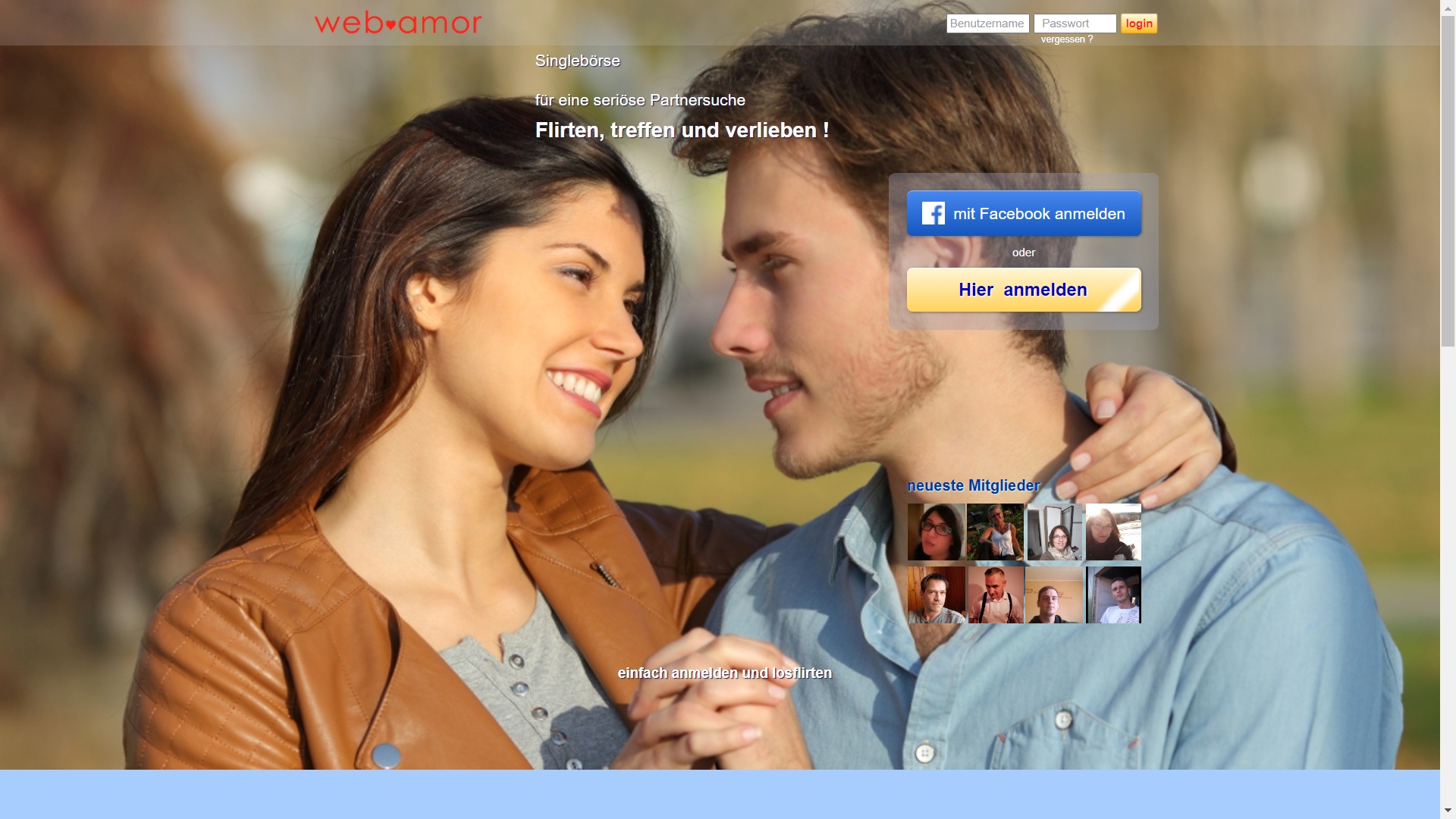 Web-Amor Test