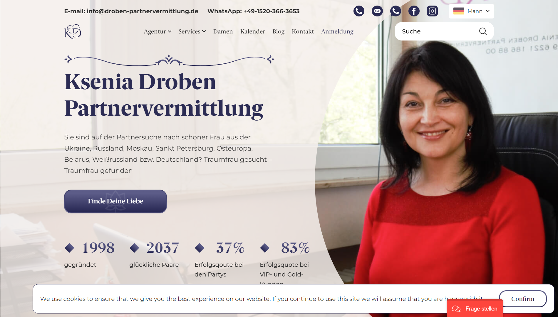 Ksenia Droben Partnervermittlung